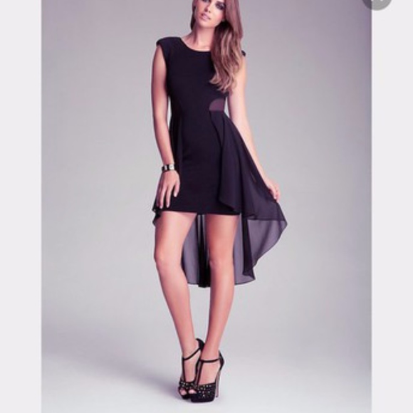 bebe High Low Dress - Picture 3 of 8